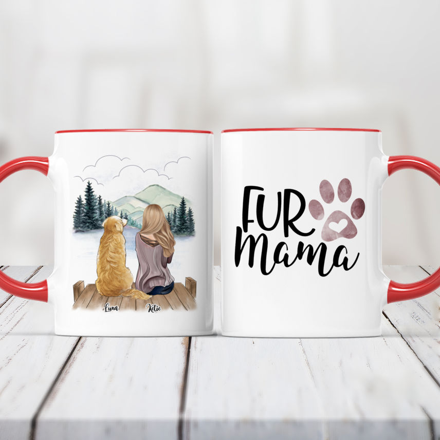 Happy Mother's Day To The Best Mom, Customized Mugs for Dog Lovers, Pe -  PersonalFury