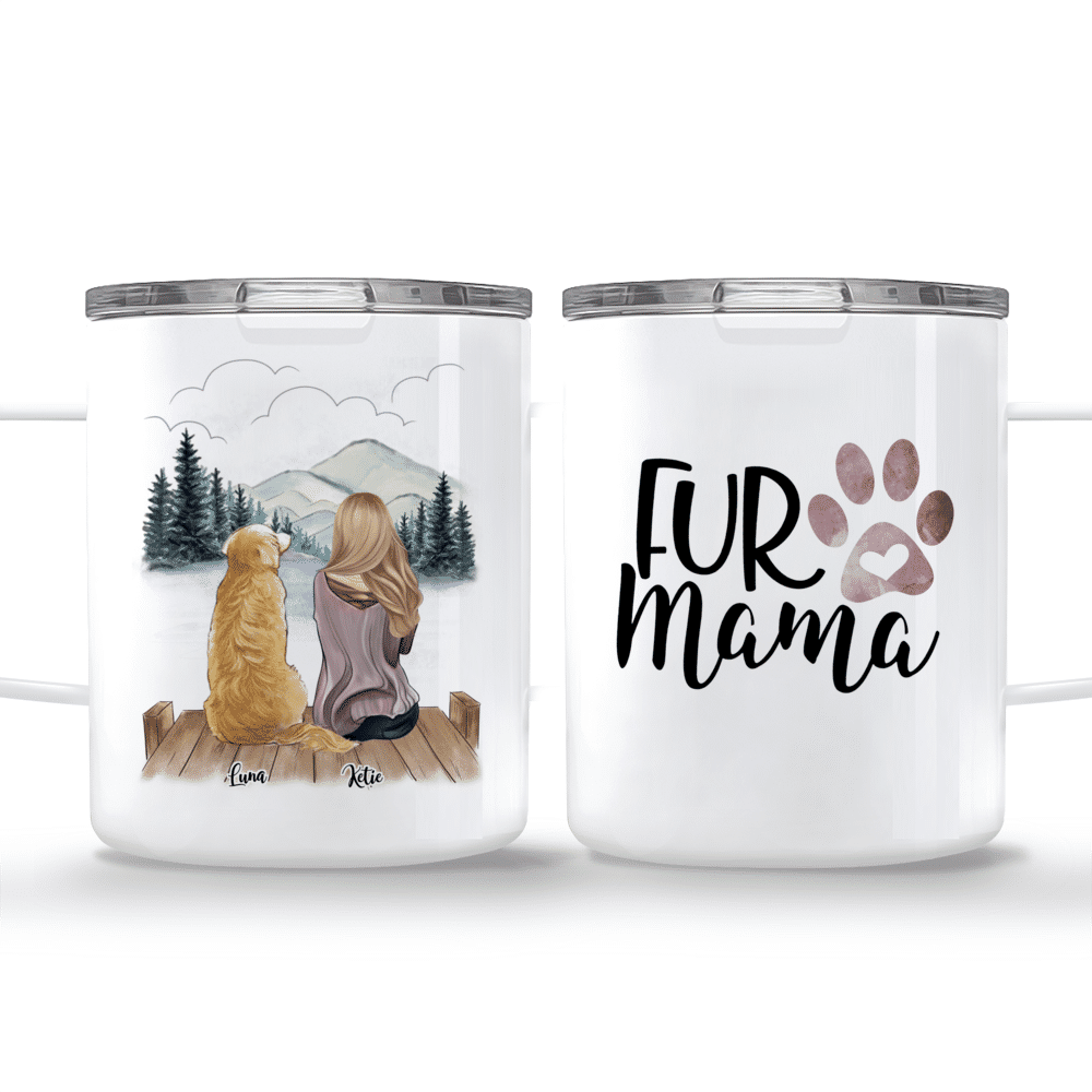 Metal Coffee and Tea Travel Mug Dog Mom – Jazzy Shopper®