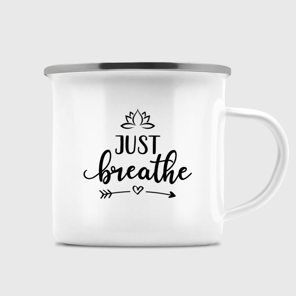 Yoga Quote Aadil Large Mug  White Glossy - Alive & Shine Shop