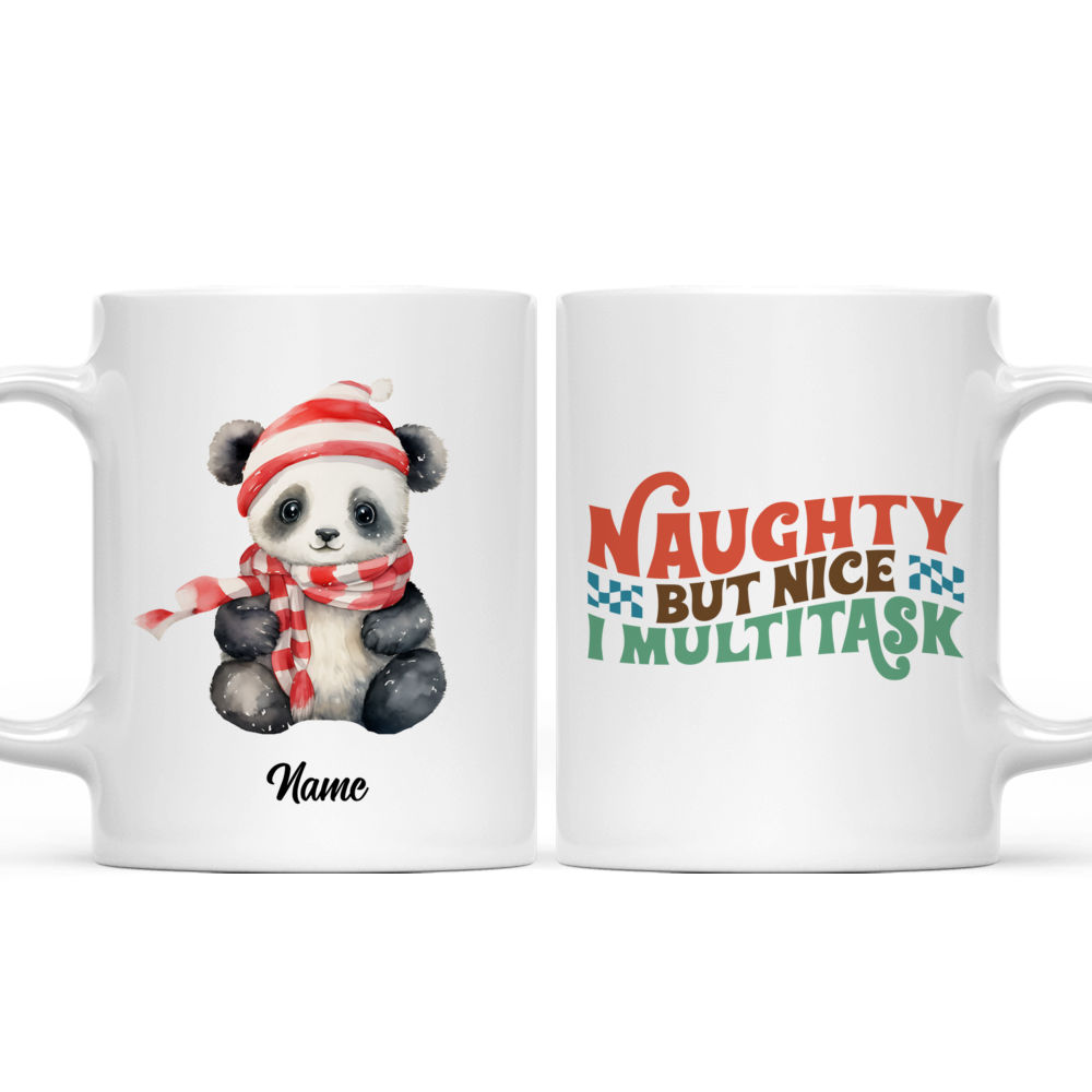 Christmas Mug - Cute Panda Christmas Gift - Personalized Mug 37596