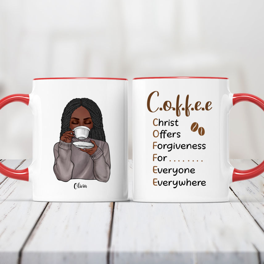 Christian Coffee Mug: Let Go and Let God Mug - Christ Follower Life