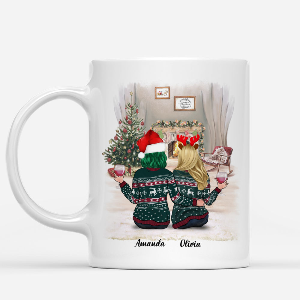 Personalized Mug - Christmas Sisters - Christmas Is Better With Sisters_1