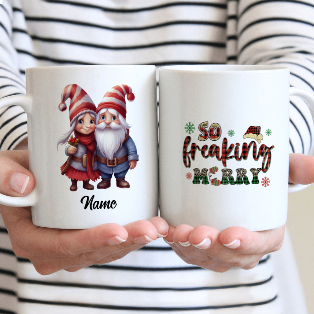 Christmas Gnome Coffee Mug, Christmas Coffee Mug