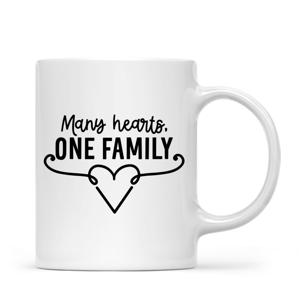 Family Mug - Family Mug - I Love My Family - Cute Little Mug - Lovely Gifts For Family, Friends, Couple, Brother, Sister, Parents, Grandpas, Grandmas -  Personalized Mug - 37890 37892_2