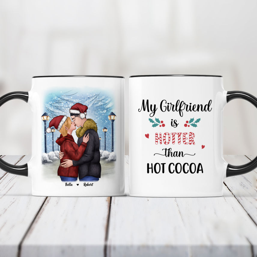 My Girlfriend Is Hotter Than My Coffee Mug, Valentines Day Gifts For B -  Vista Stars - Personalized gifts for the loved ones