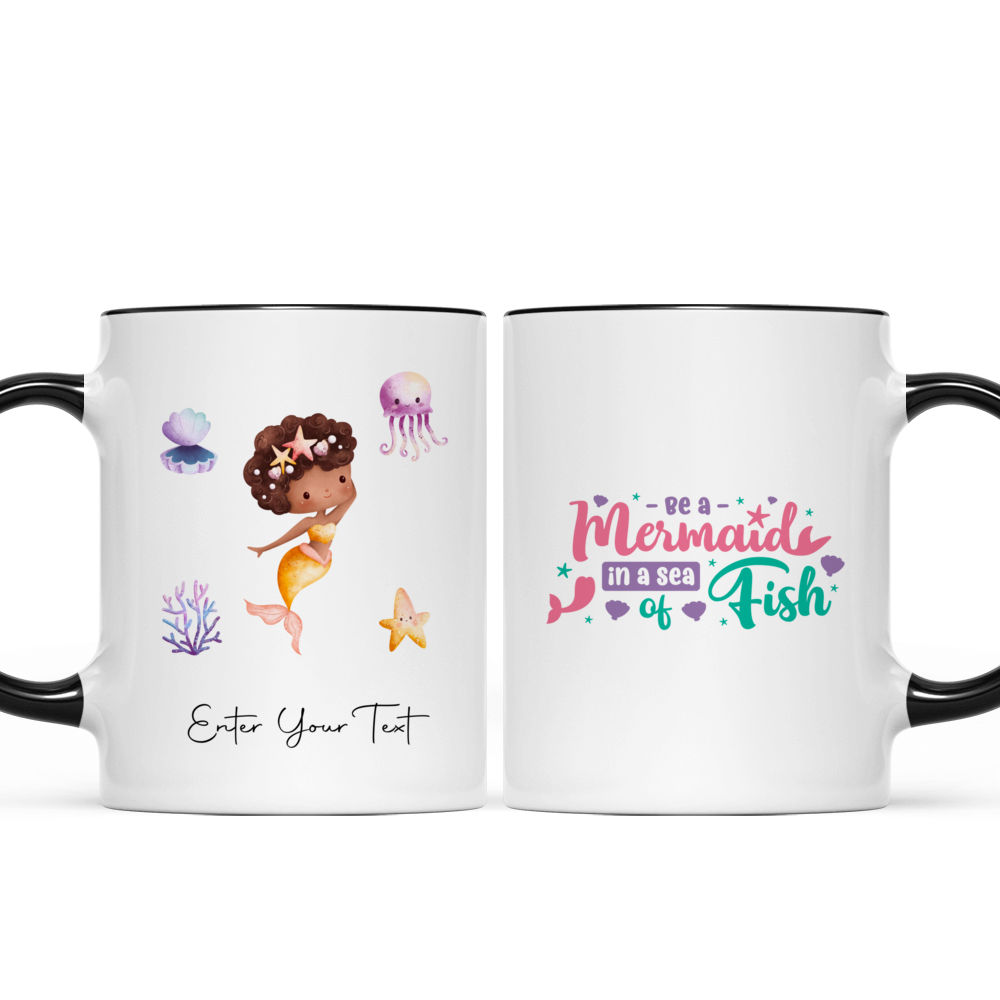 Mermaid Mug - Mermaid Mug - Custom Mug - Littler Mermaid And Sea Creatures  Mug - Gifts For Family, Couple, Wife, Parents, Grandmas, Siblings, Sister,  Daughter, Friends - Personalized Mug - 38123 38136