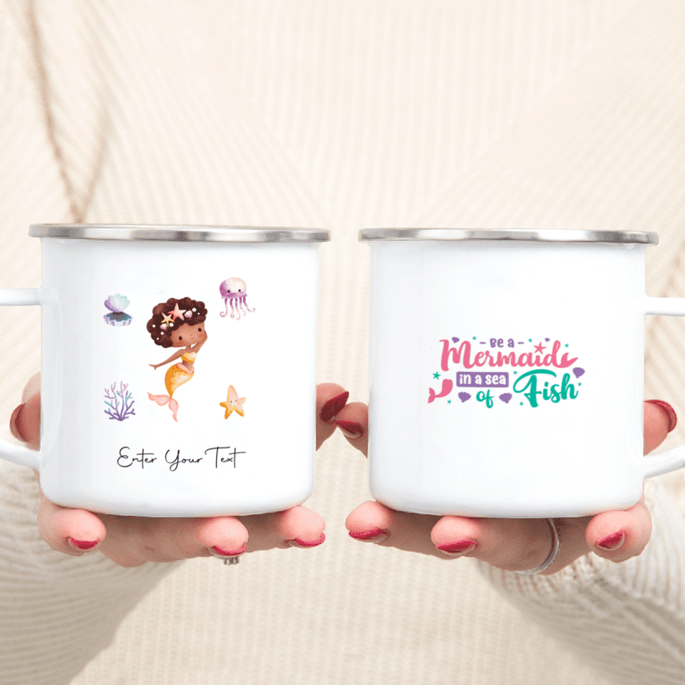 Mermaid Mug - Mermaid Mug - Custom Mug - Littler Mermaid And Sea Creatures  Mug - Gifts For Family, Couple, Wife, Parents, Grandmas, Siblings, Sister,  Daughter, Friends - Personalized Mug - 38123 38136