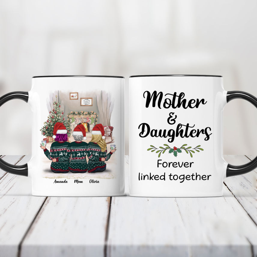 Gift For Mom Personalized Mug, Daughter to mom Mug, Flower Mug - Custo -  Cerigifts