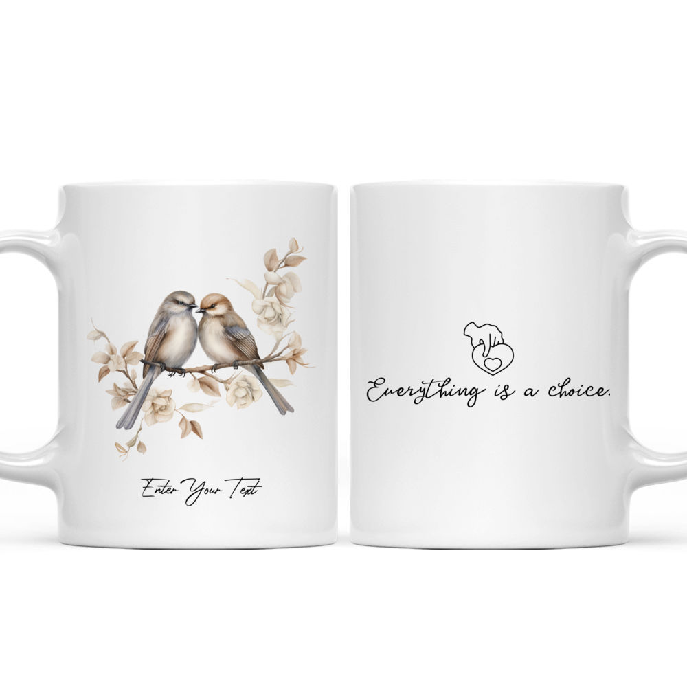 CUSTOM TEXT AVAILABLE Aesthetic Glass Mug 