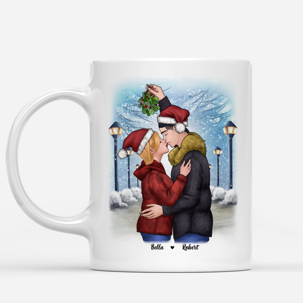 Personalized Mug - Christmas Couple - It's the most wonderful time of the year - Couple Gifts, Valentines Gifts_1