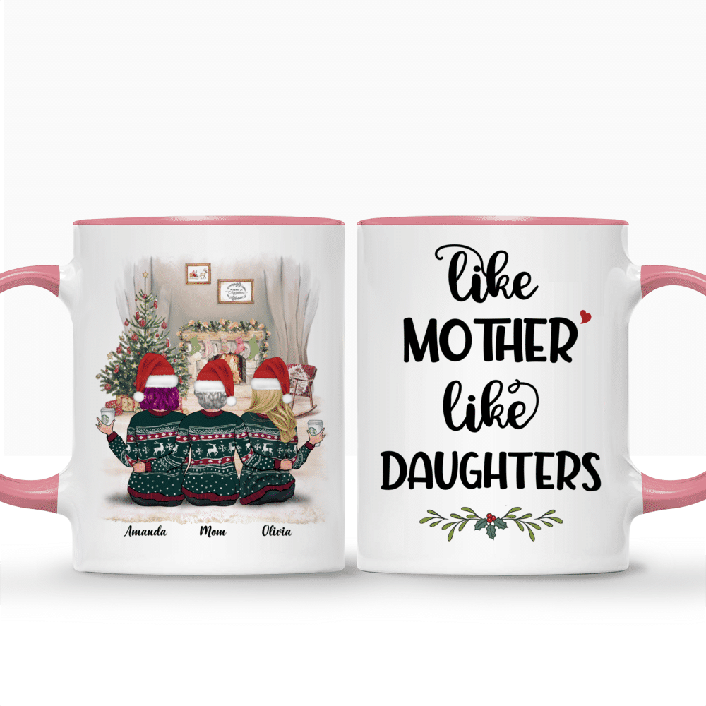 Christmas Personalized Mugs - Like Mother Like Daughters_3