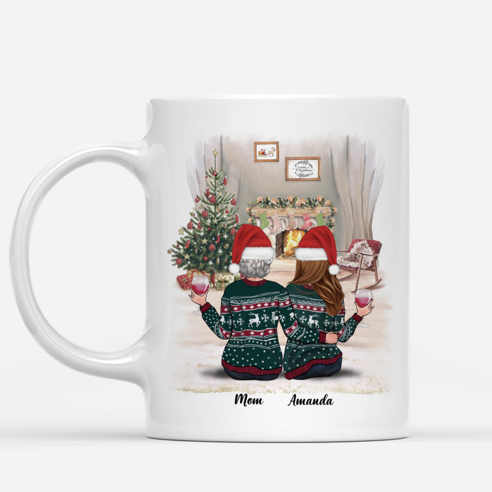 Personalized Mug - Xmas Mug - First my Mother Forever my Friend_1