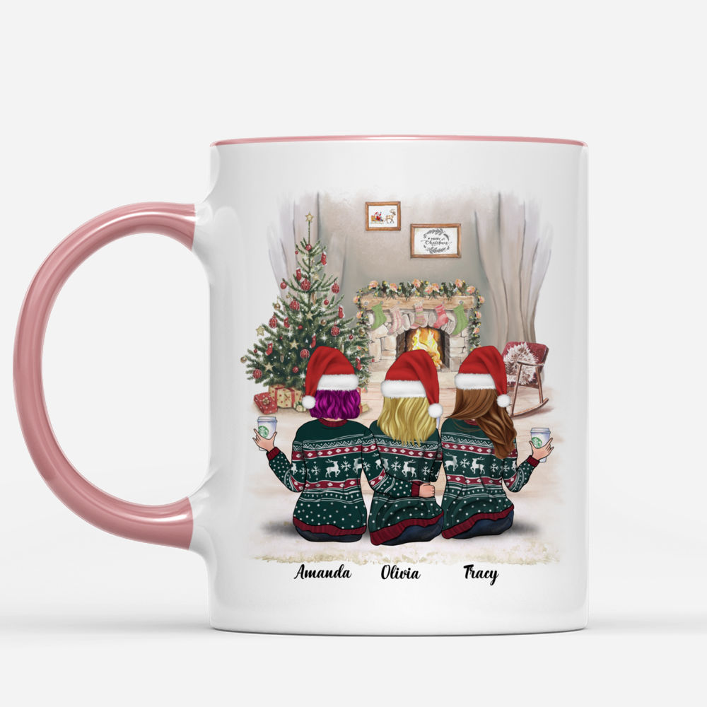 Personalized Christmas Mug - Always Sisters | Gossby_1