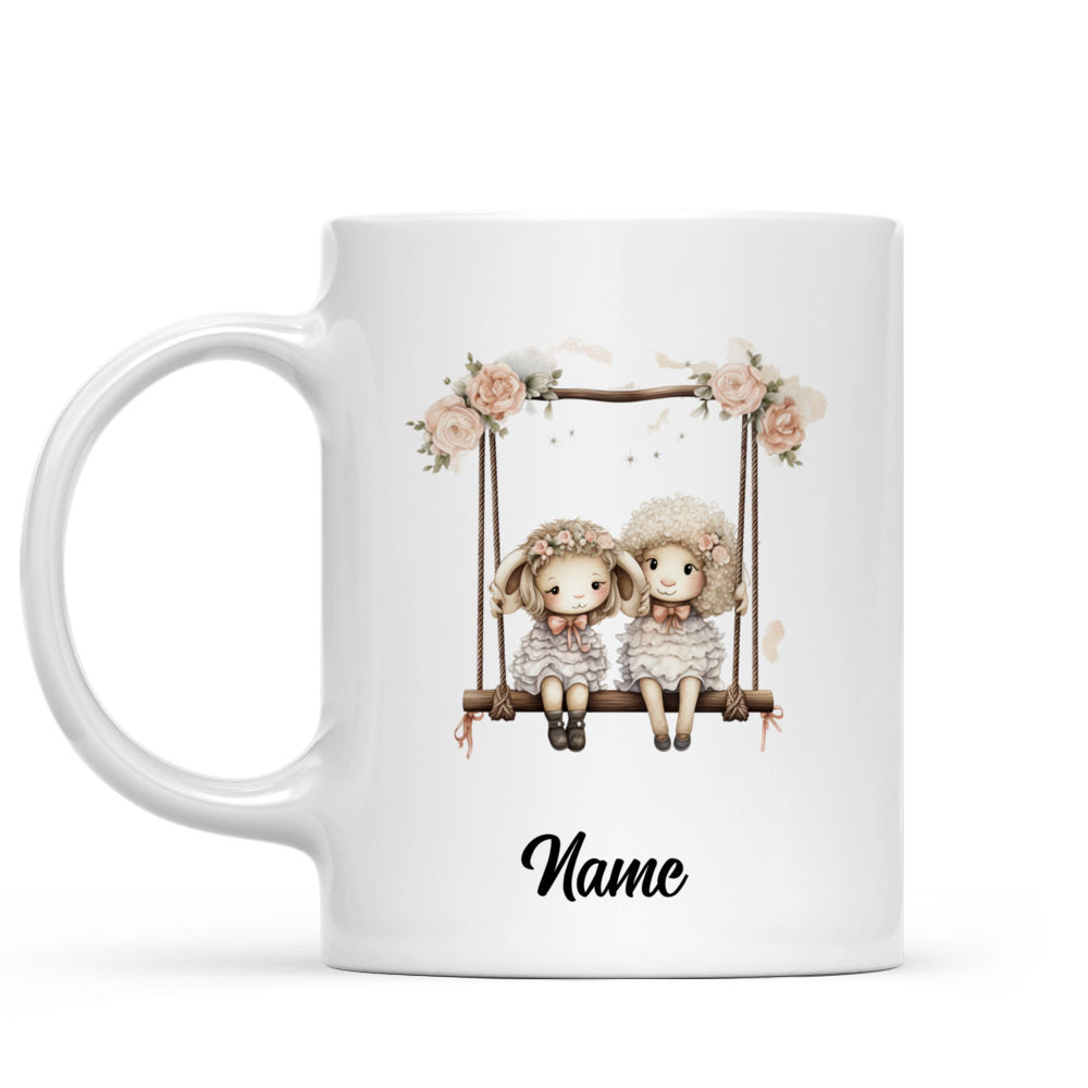 Personalized sheep mug, Sheep lover gifts, Sheep gifts for women, Cute  sheep gifts, Sheep collectible, Gift for mom, Farmer coffee mug