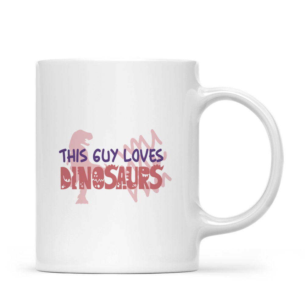 Gossby Personalized DADASAURUS Mug (2 Kids) - Funny Dad Gift from Daughter,  Son with Dinosaur Avatar…See more Gossby Personalized DADASAURUS Mug (2