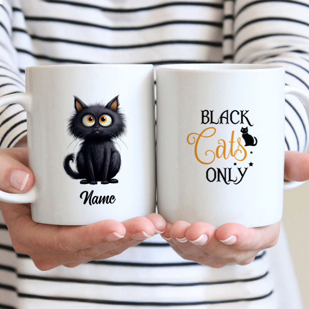 Black Cat Coffee Mugs, Best Coffee Mugs For Cat Lovers, Gift for black -  Gerbera Story