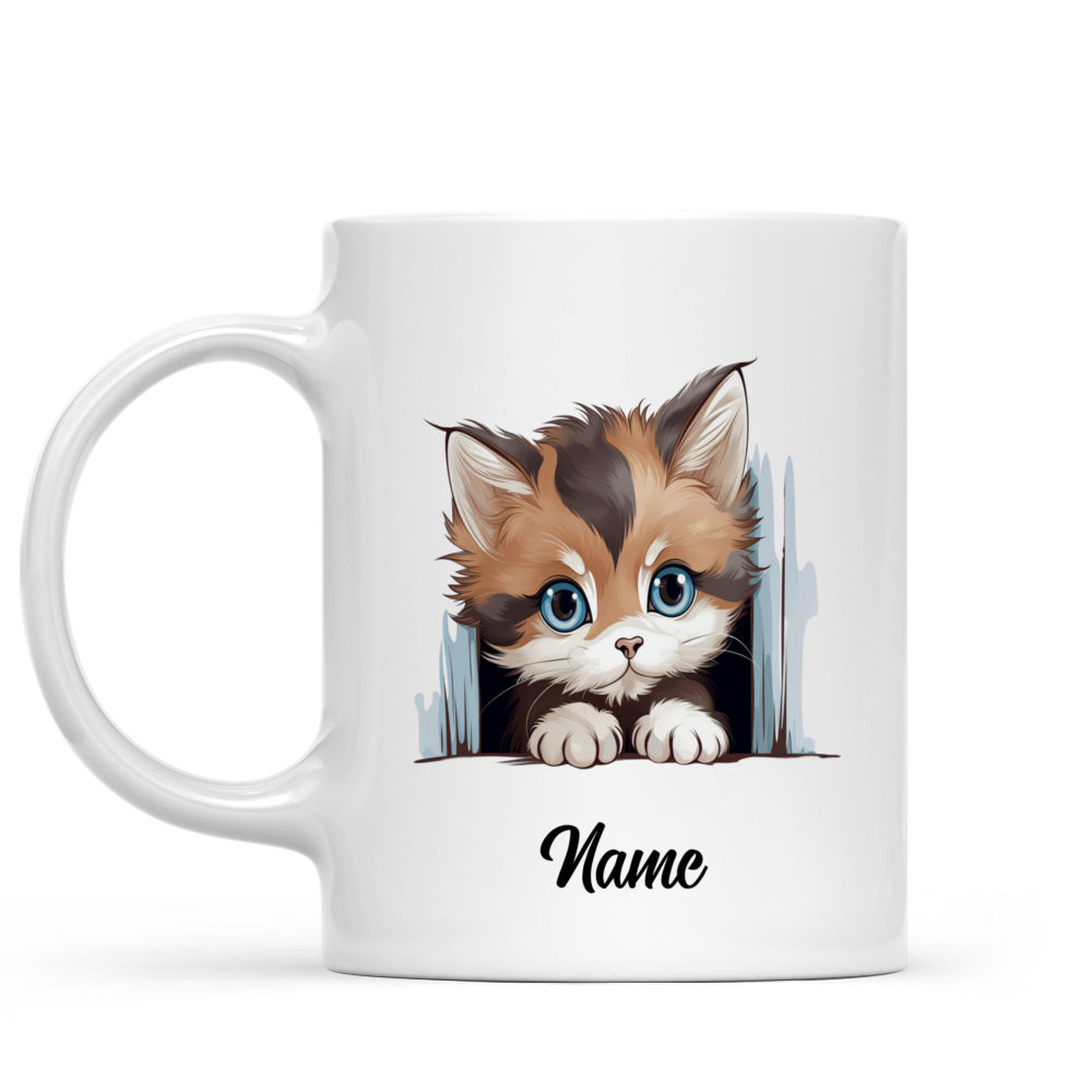 Personalized Cat Mug - Custom Name Cat Mom Gifts, Cat Gifts For Women, –  Cute Cats Store