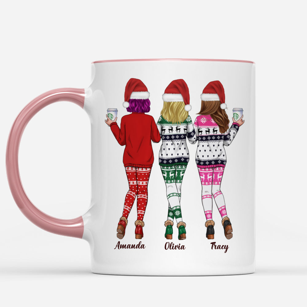 Glass Mug Personalized Glass Coffee Mugs Fall Mug Holiday Mugs Holiday  Gifts for Friends Personalized Gifts for Coworkers EB3289P 