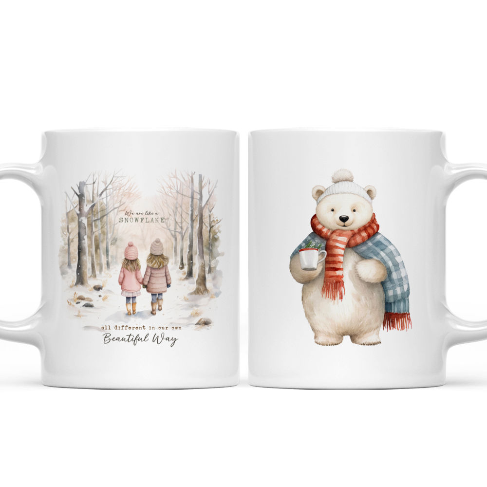 Winter Animal Time – Winter Woodland Mug - Custom Mug  - Cute Animal Mug - Gifts For Bestie, Family, Friend, Parents, Sister, Brother -  Personalized Mug - 38530 38535