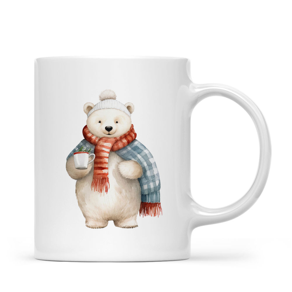 Winter Mug - Winter Animal Time – Winter Woodland Mug - Custom Mug  - Cute Animal Mug - Gifts For Bestie, Family, Friend, Parents, Sister, Brother -  Personalized Mug - 38530 38535_2