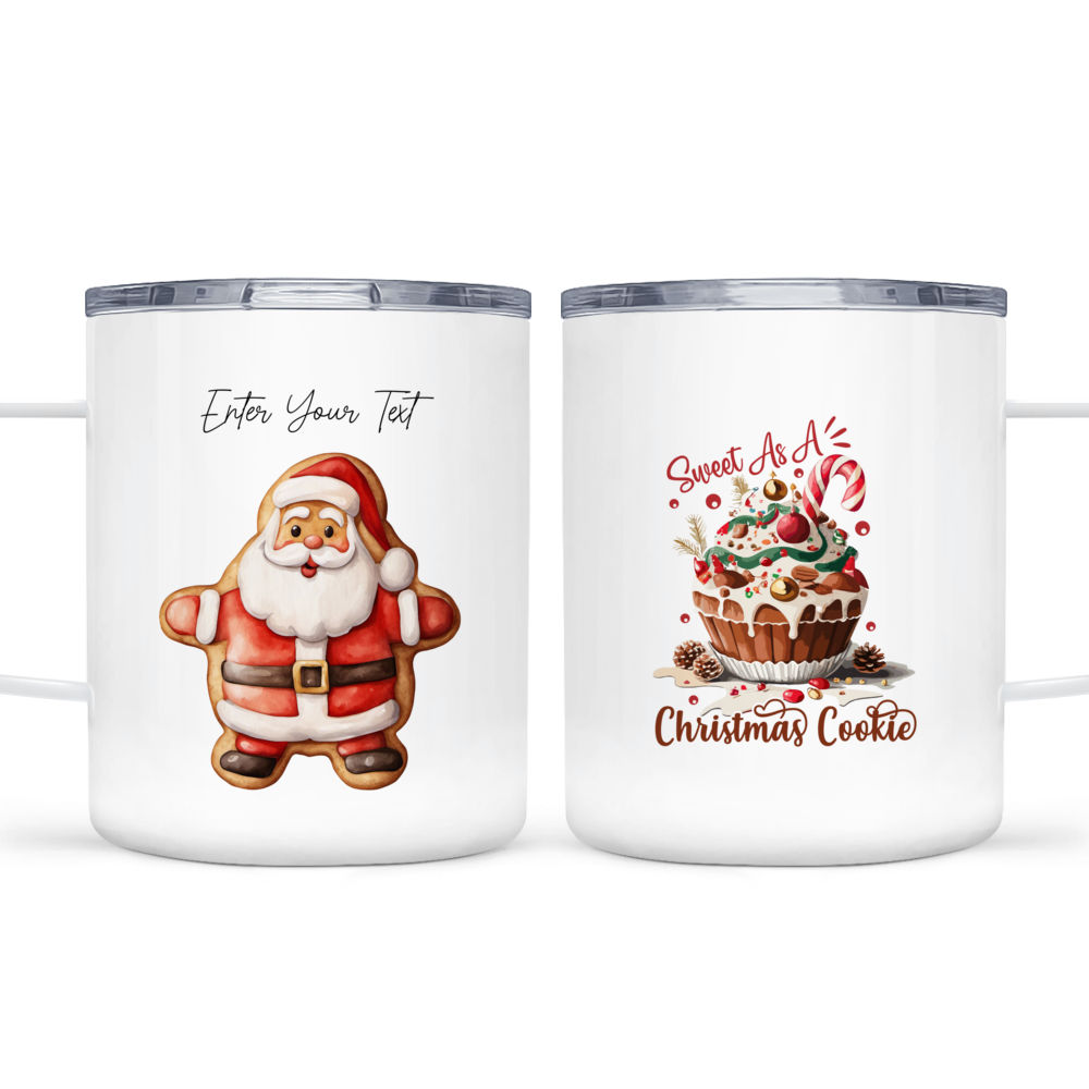 Santa in A Merry Christmas Mug with Christmas Gifts & Bell 7x6 resin –  THE CHRISTMAS RANCH