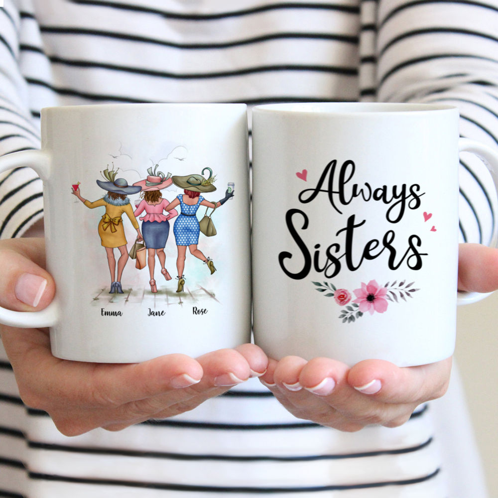 Personalized Mug - Best friends - Always Sisters