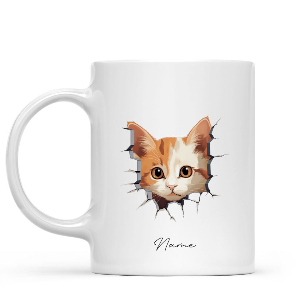 Personalized Cat Mug - Custom Name Cat Mom Gifts, Cat Gifts For Women, –  Cute Cats Store