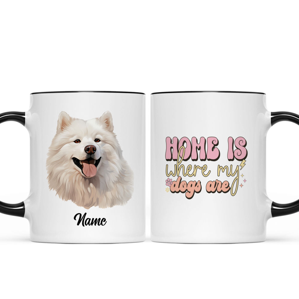 Dog Mug - Dog Lover Mug - Custom Mug - Girl and Dog Mug, Dog Mom Mug -  Gifts For Bestie, Family, Friend, Parents, Sister, Brother, Grandparent -  Personalized Mug - 38363 38369