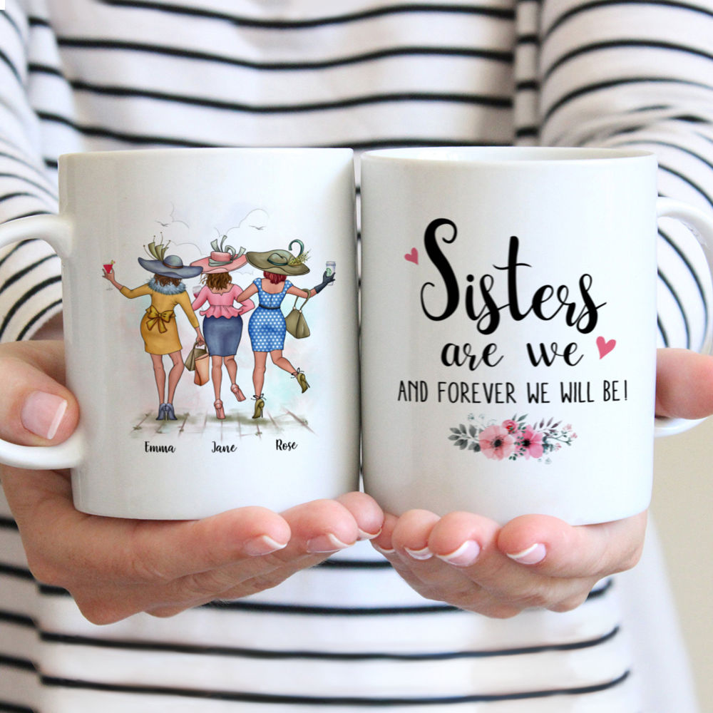 Personalized Mug - Best friends - Sisters are we and forever we will be