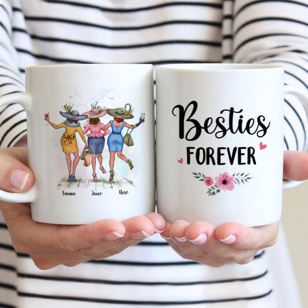 Personalized Mug - Best friends - Besties Forever