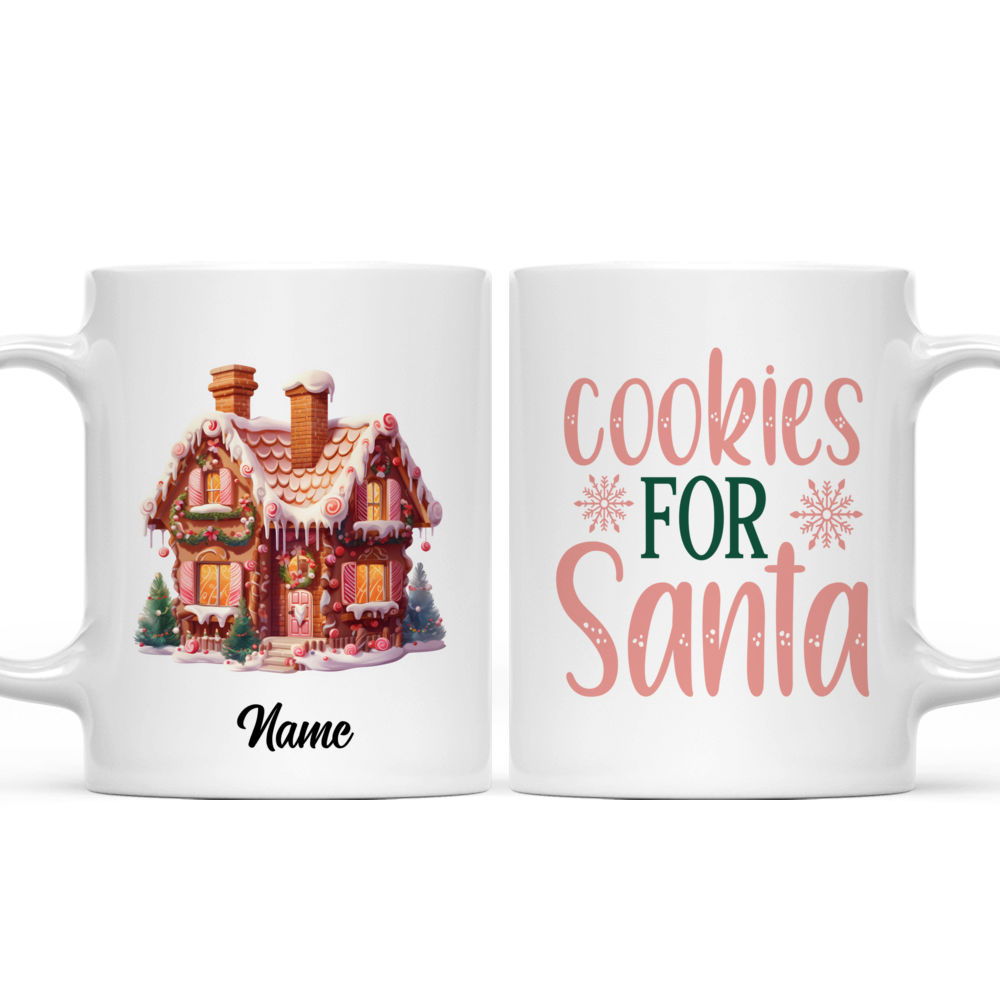 Christmas House  – House  Mug - Custom Mug   - Gifts For Bestie, Family, Friend, Parents, Sister, Brother -  Personalized Mug - 38725