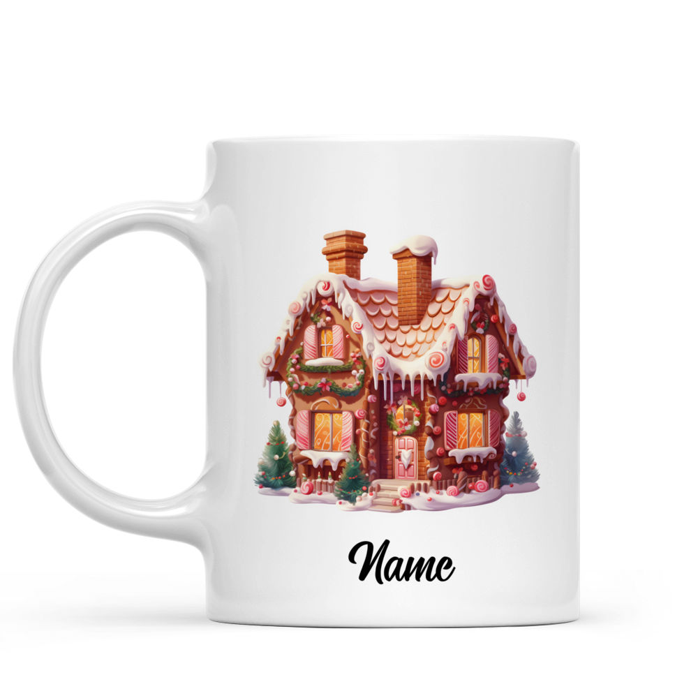 Christmas House Mug - Christmas House  – House  Mug - Custom Mug   - Gifts For Bestie, Family, Friend, Parents, Sister, Brother -  Personalized Mug - 38725 - Personalized Mug_1