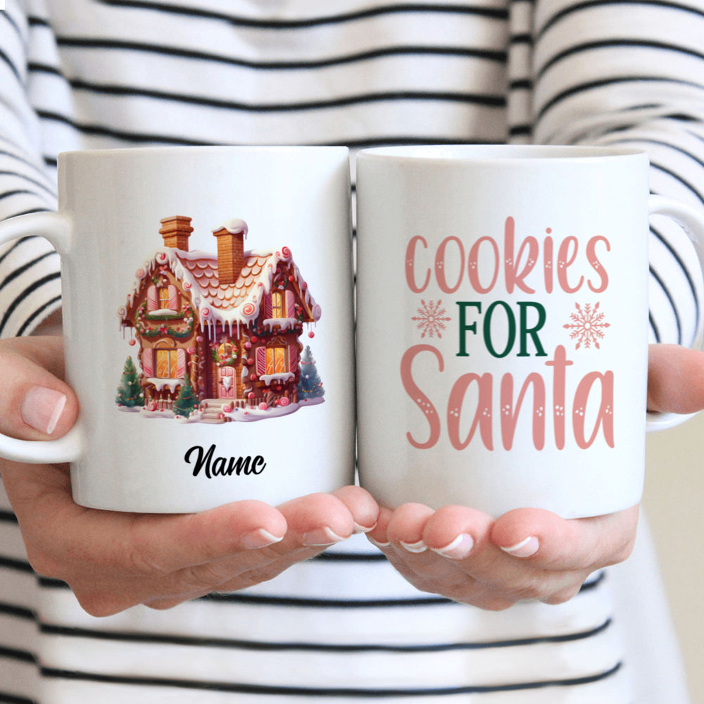 Christmas House Mug - Christmas House  – House  Mug - Custom Mug   - Gifts For Bestie, Family, Friend, Parents, Sister, Brother -  Personalized Mug - 38725 - Personalized Mug