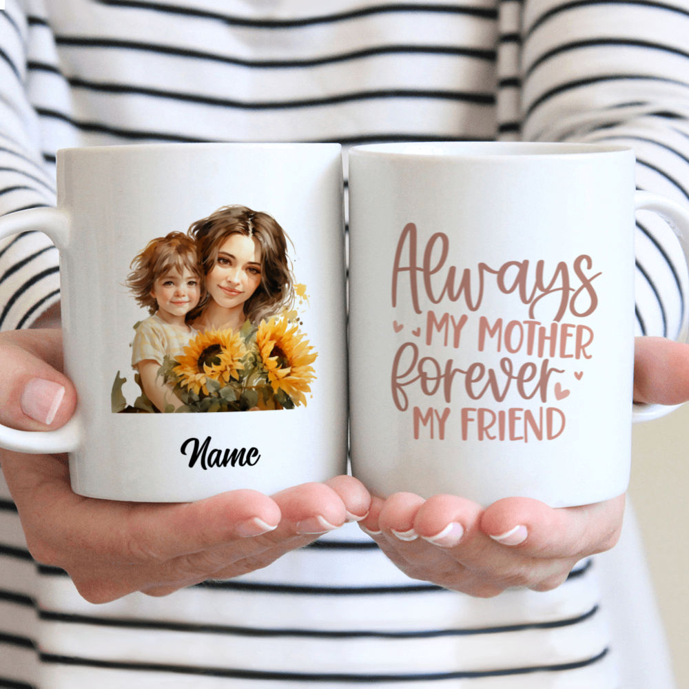 Gift To My Son My Little Boy My Friend Forever From Mom Dad Mug 11oz 