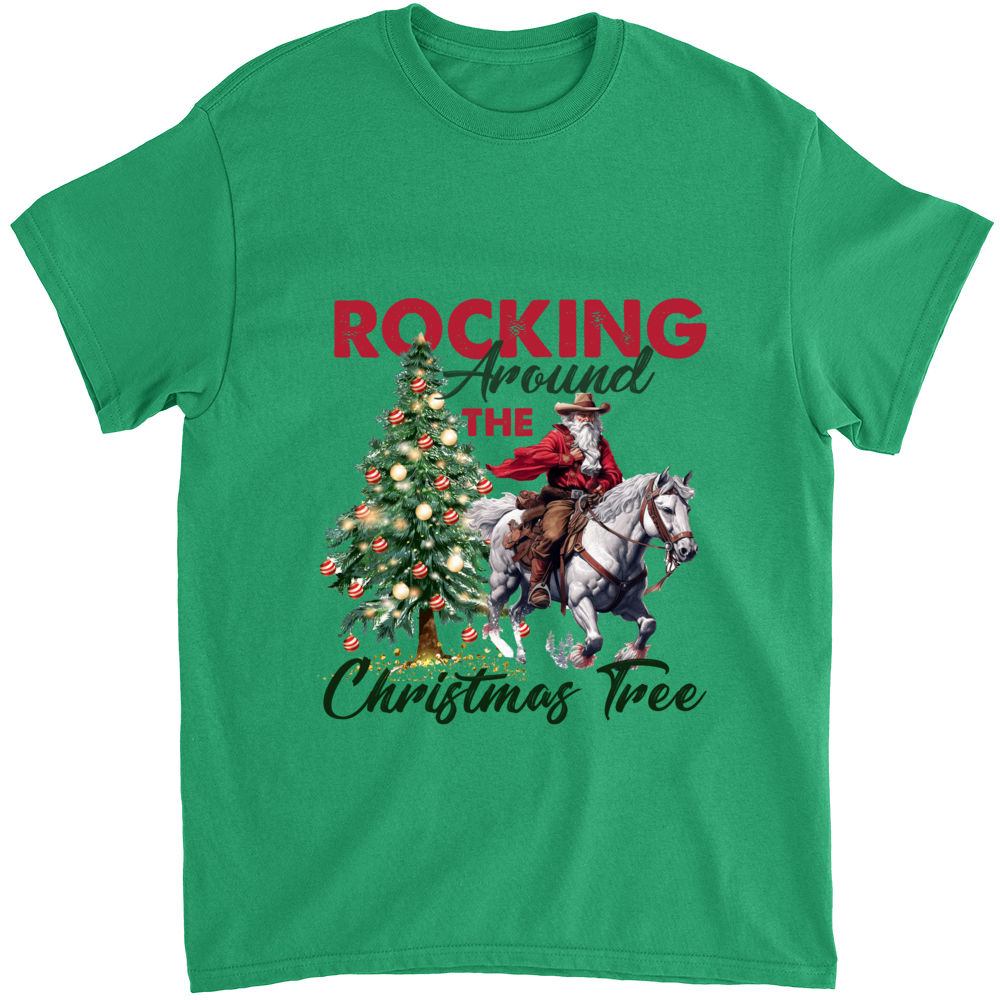 Rockin' Around The Christmas Tree Funny Happy Holidays Classic Shirt -  Limotees