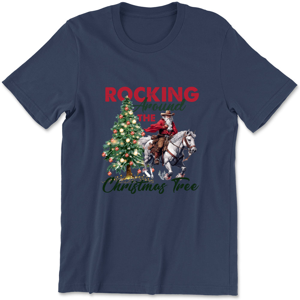 Rockin' Around The Christmas Tree Funny Happy Holidays Classic Shirt -  Limotees