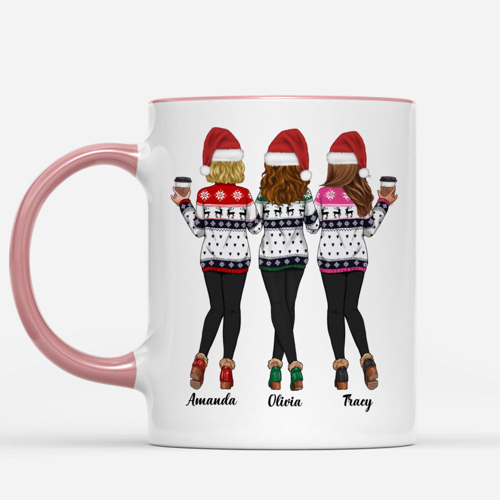 Personalized Sister Mug - Sweaters Leggings You're My People | Gossby_1