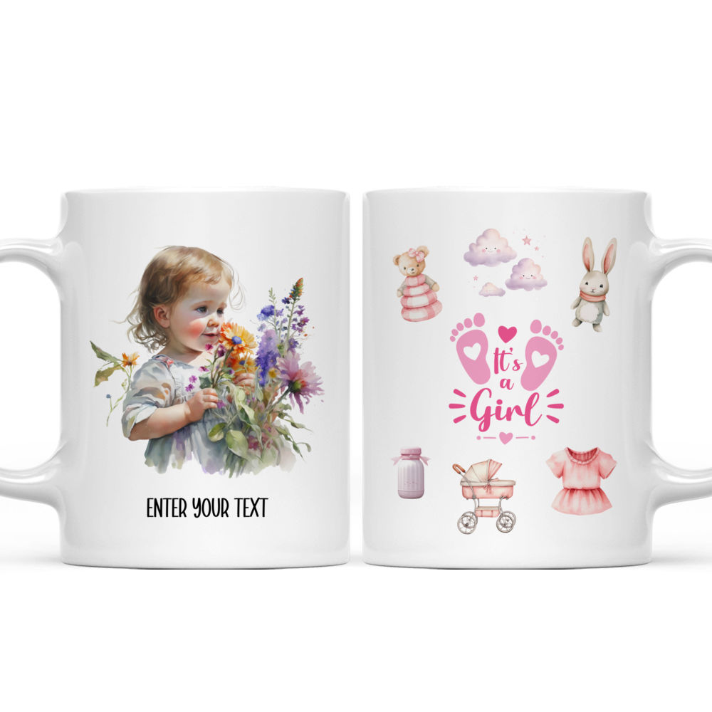 Custom Kids Little Boss Lady Baby Children Toddler Coffee Mug By