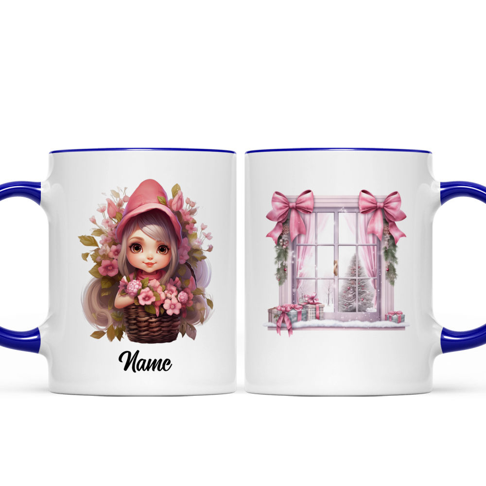 Pink Camping Watercolor - Custom Mug - Gifts For Family, Friends, Sisters,  Brothers, Daughter, Husband, Wife - Personalized Mug