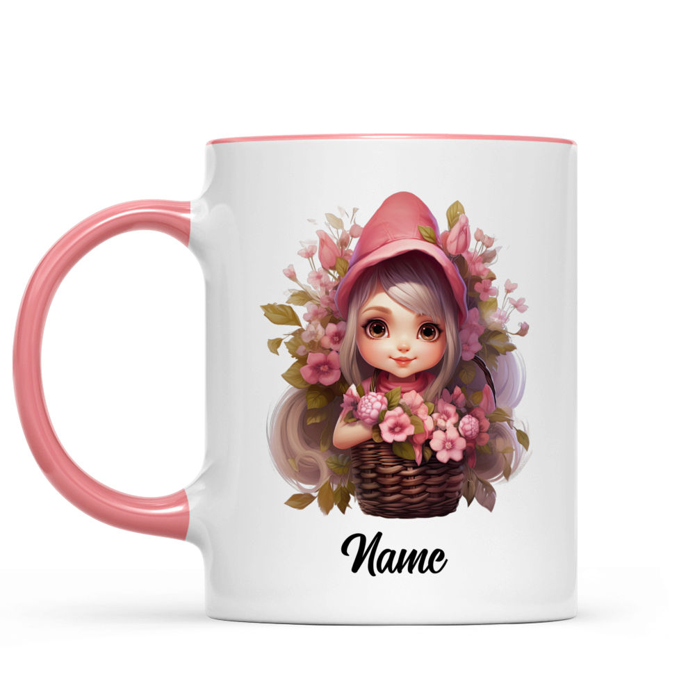 Personalized Fashion Illustration Pink Aesthetic Coffee Mug, Galentines Day  Gift, Beautiful Mugs, Girly Mug, Best Friend Mug, Fashion Mug 