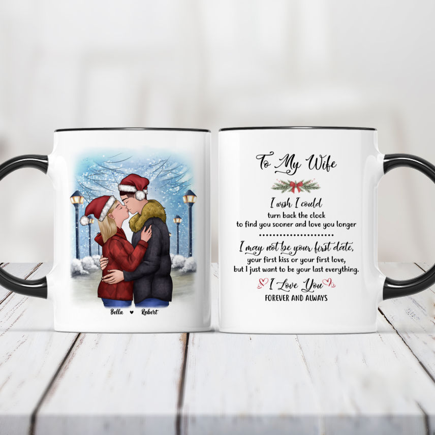 Relishing Couple Personalized Magic Mug