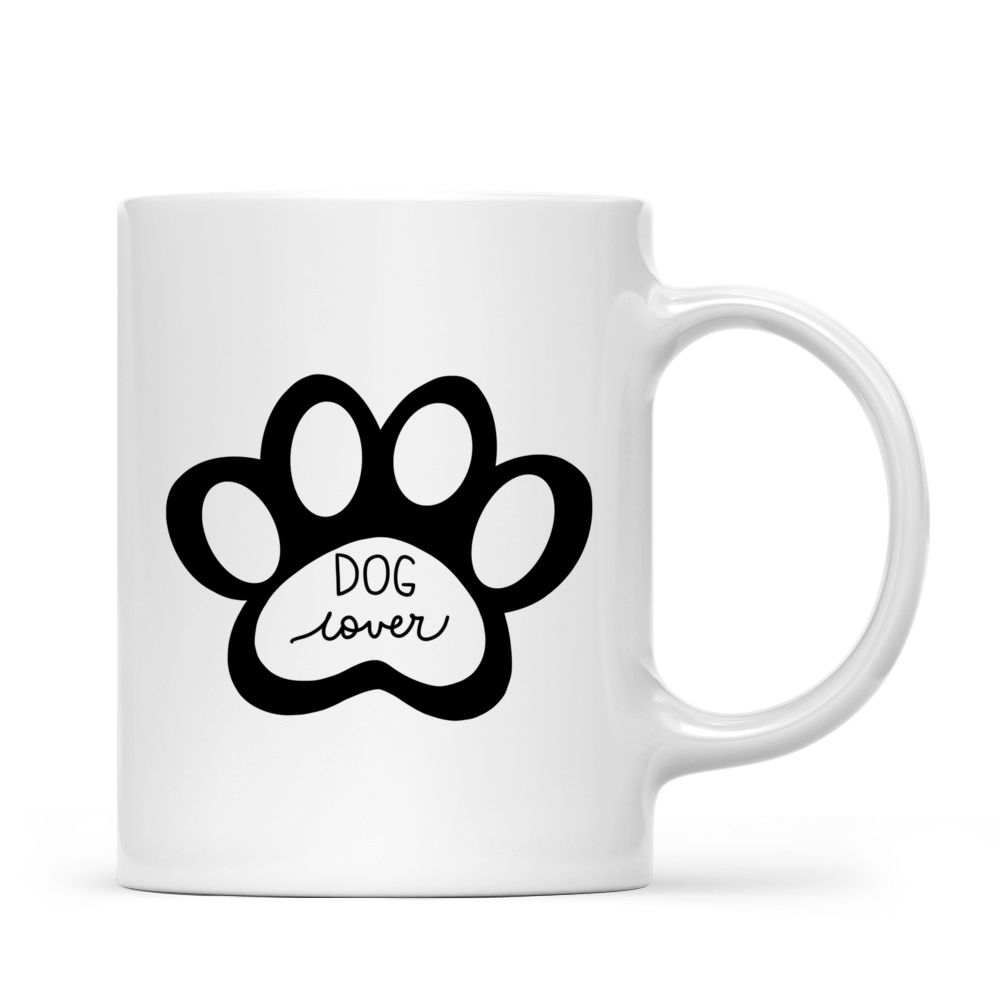 Heart Paw Prints Ceramic Coffee Mug Tea Cup Gift for Her, Sister, Wife,  Best Friend, Birthday, Cute, Graduation, Pet Parent, Animal Lover, Dog  Print, Cat Print, National Pet Day (16oz Light Pink) 