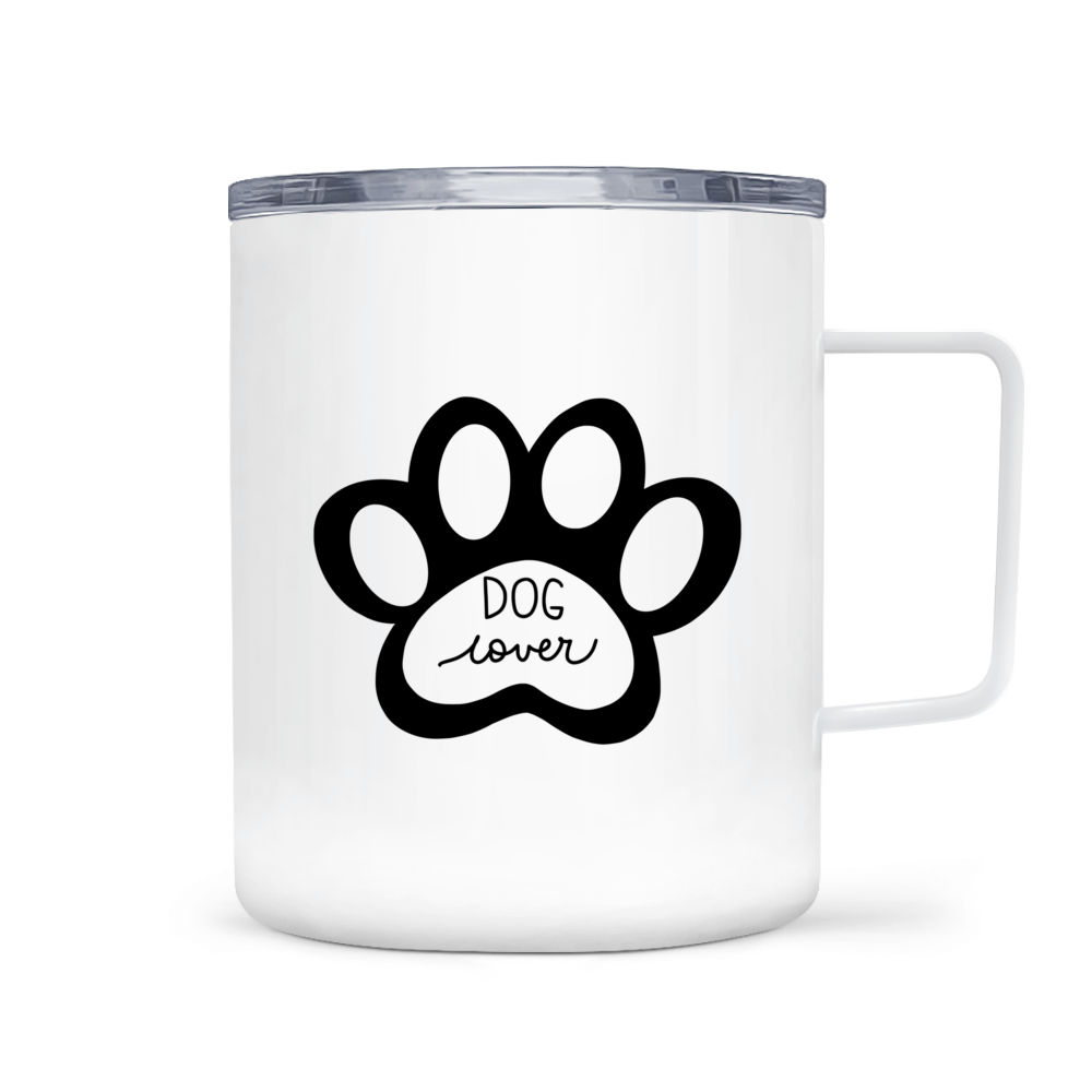 Heart Paw Prints Ceramic Coffee Mug Tea Cup Gift for Her, Sister, Wife,  Best Friend, Birthday, Cute, Graduation, Pet Parent, Animal Lover, Dog  Print, Cat Print, National Pet Day (16oz Light Pink) 