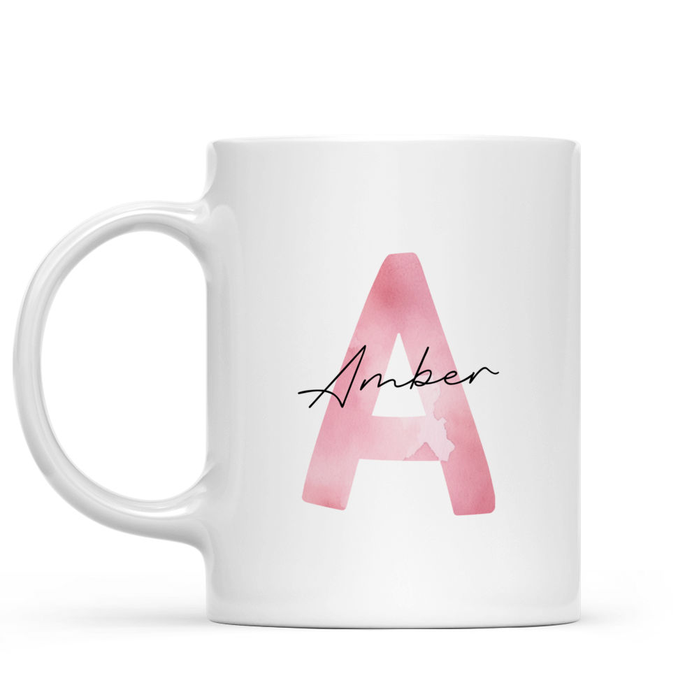 Letter Mug Initial Mug Personalized Name Mug Custom Name 