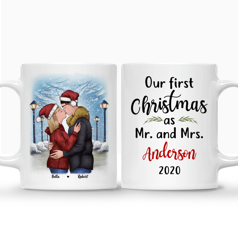 Mr. and Mrs. Cup Personalized Valentines Day Gift Hubby and 