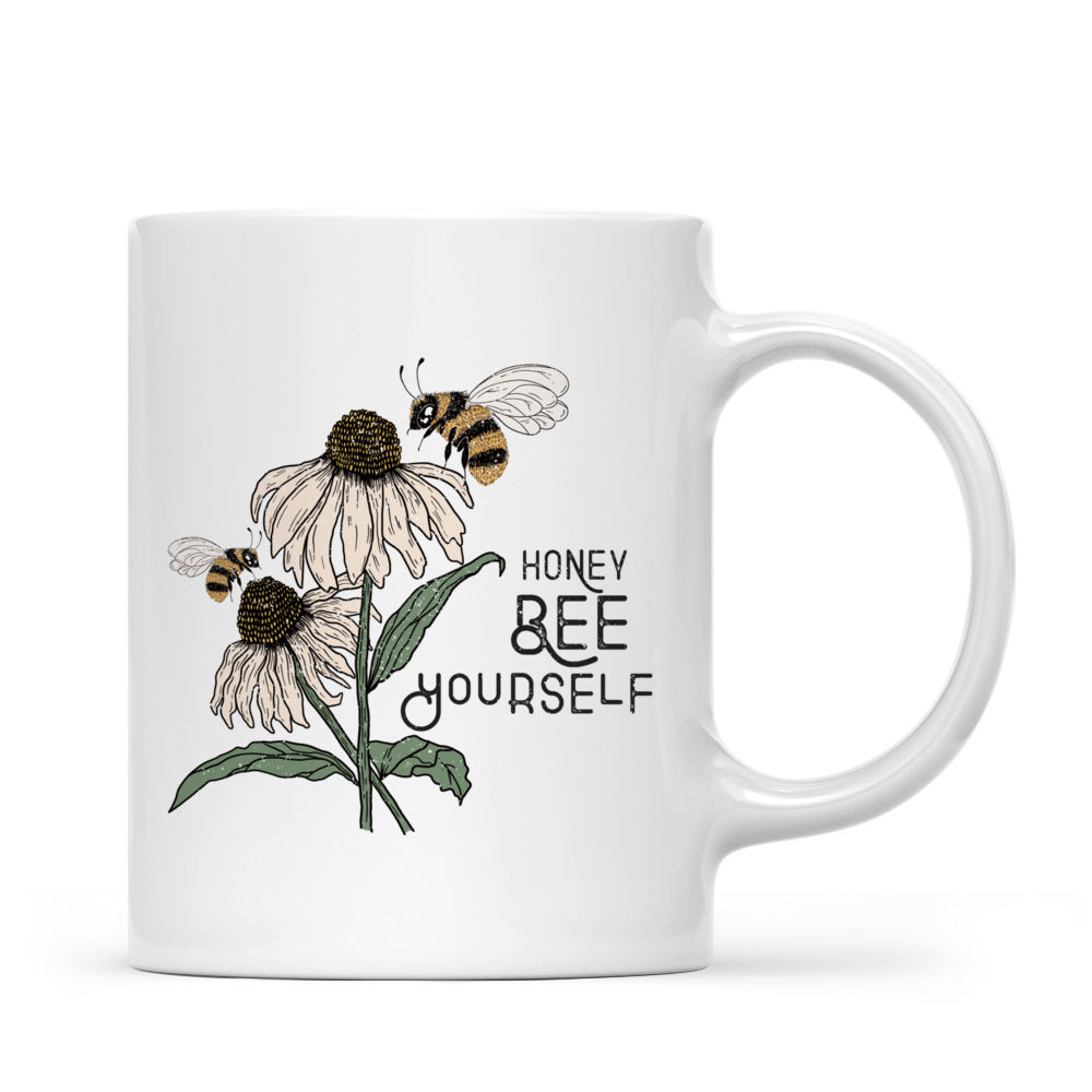 Bee Mug - Bee Mug - Custom Mug -  Gifts For Bestie, Family, Friends, Parents, Grandparents, Sister, Daughter, Girlfriend-  Personalized Mug - 39102 - Personalized Mug_2