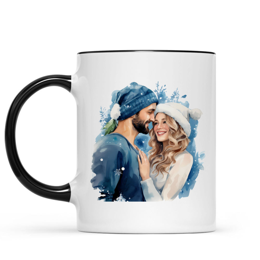 Christmas Couples Mug, Couple Christmas Mugs, Matching His Her Otter Half  Coffee Cup, Gift for Husband Wife Christmas Anniversary Wedding 