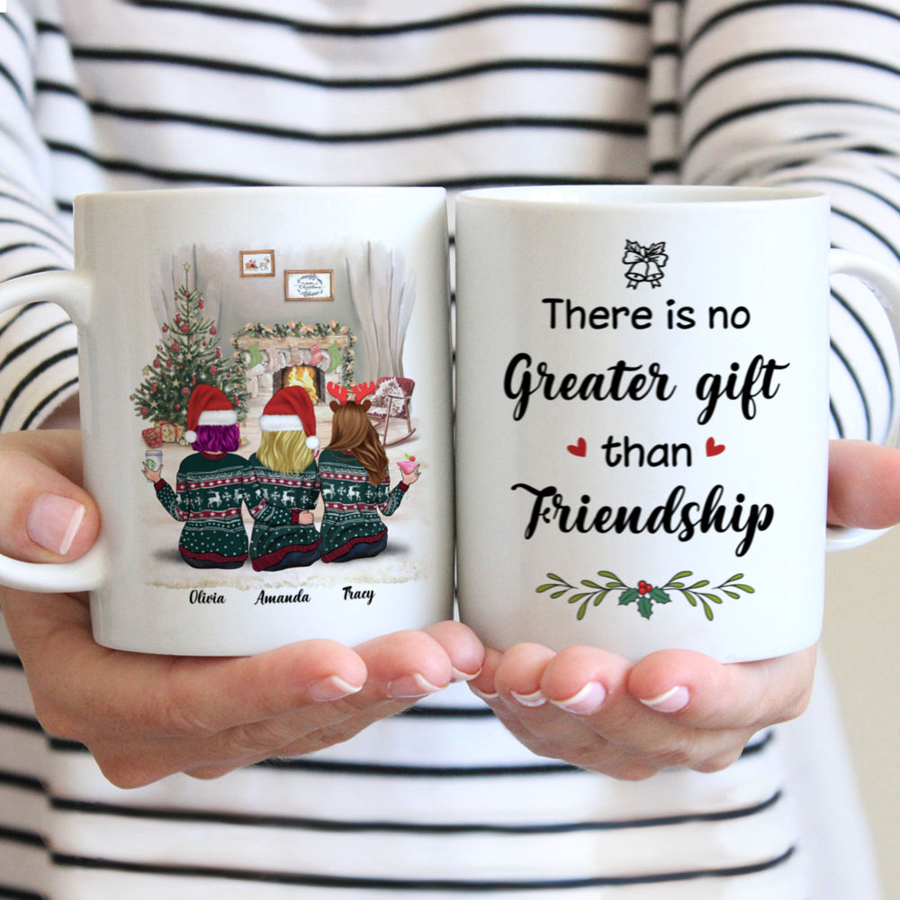 Personalized Mug - Xmas Mug - There is No Greater Gift than Friendship