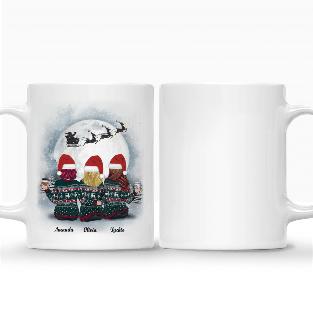 Personalized Mug - Christmas Moon - There is No Greater Gift than Friendship_3