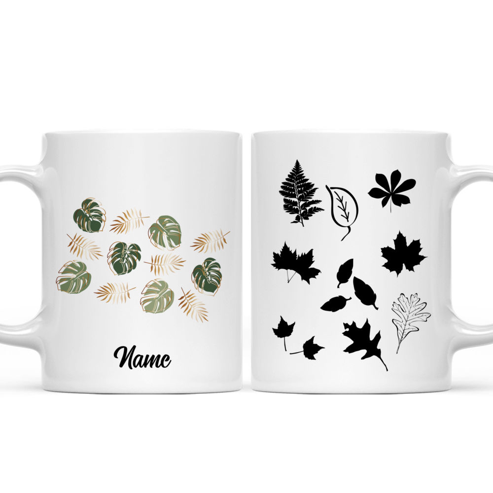 Leaf Mug - Leaf Mug - Custom Mug  - Gifts For Bestie, Family, Friends, Lover-  Personalized Mug - 39217 - Personalized Mug_3